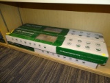 (R9) LOT OF MSI VINYL FLOORING PANELS; FOUR 16-PIECE PACKAGES OF DEVON OAK 6 IN X 36 IN RIGID CORE