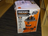 (R2) RIDGID SHOP VACUUM; 12 GALLON 5.0-PEAK HP NXT WET/DRY SHOP VACUUM WITH FILTER, HOSE AND