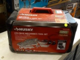 (WALL) HUSKY MECHANICS TOOL SET; 270 PIECE MECHANICS TOOL SET. INCLUDES A 1/4 IN, 3/8 IN, AND A 1/2