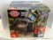 (R2) CHAR-GRILLER 2 IN 1 PORTABLE CHARCOAL GRILL WITH A SIDE FIRE BOX, BLACK IN COLOR. 250 SQ IN