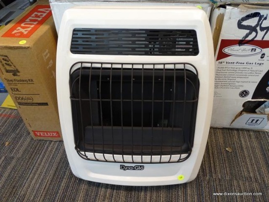 (WINDOW) DYNA-GLO SPACE HEATER; DYNA-GLO 10000-BTU WALL OR FLOOR-MOUNT NATURAL GAS OR LIQUID PROPANE