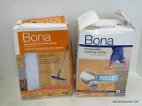 (R1) PAIR OF BONA DISPOSABLE DUSTING PAD/CLOTH PACKS; LOT OF BONA SWEEPER MULTI-SURFACE DUSTING PADS