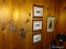 (DEN) LOT OF DUCK PRINTS AND WALL ART; 8 PIECE LOT OF DUCK WALL ART TO INCLUDE 2 WOODEN DUCK