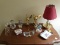 (LR) LOT OF ASSORTED KNICK KNACKS; 11 PIECE LOT OF ASSORTED KNICK KNACKS TO INCLUDE 3 METAL MICE, 3