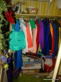 (FOYER) CONTENTS OF CLOSET; CONTENTS INCLUDE WOMEN'S COATS- SIZE-L AND MEN'S JACKETS SIZE-S AND ANY