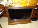 (DEN) CONSOLE WITH SONY FLAT SCREEN TV; RCA CONSOLE WITH A 32