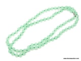 GREEN JADE NECKLACE; 35