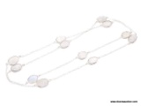 .925 MOONSTONE NECKLACE; BEAUTIFUL NEWW 38