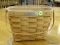(R2) LONGABERGER 1997 EDITION DRESDEN TOUR BASKET WITH PLASTIC INTERIOR BASKET AND A 3 SECTIONED