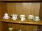 (R3) LOT OF ASTROTED CHINA; ONE BETSON CHINA GREEN DRAGON STYLE TEA CUP AND TEA CUP PLATE, TWO