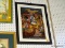 (WALL) FRAMED PUZZLE; PUZZLE OF JESUS'S BIRTH WITH THE THREE WISE MEN AND A ANGLE VISITING HIS