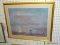 (WINDOW) FRANK TREGARTHEN BROKENSHAW PASTEL PAINTING; PASTEL COLORED PRINT DEPICTING A SCENE OF A