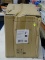 (R6) GENERATION LIGHTING LED OUTDOOR POST LANTERN; MODEL #826993S-12. BLACK FINISHED, CLEAR SEEDY