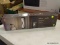 (R6) ALLEN + ROTH CHRISTINA MARIE VANITY LIGHTED; BRUSHED BRONZE FINISH WITH MATTE WHITE ACRYLIC