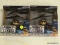 (R5) LOT OF (2) BLUE SKY ARMY FLYERS; BLACK CAMO CLOTHED SOLDIERS. MODEL #90010.