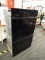 (R6) THERMADOR ELECTRIC DOUBLE OVEN; USED BLACK IN-WALL DOUBLE OVEN WITH TOUCH DISPLAY. 30