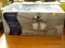 (R5) HARBOR BREEZE MACON BAY CEILING FAN; 62-IN BRUSHED NICKEL INDOOR CEILING FAN WITH LIGHT KIT