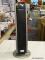(R5) LASKO 5586 DIGITAL CERAMIC TOWER HEATER; HEAVILY USED, CRACKED BASE. MEASURES 29