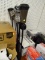 (BWALL) LOT OF TIKI TORCHES; LOT OF 6 TIKI ISLAND KING 66-IN LARGE FLAME GUN METAL STEEL GARDEN