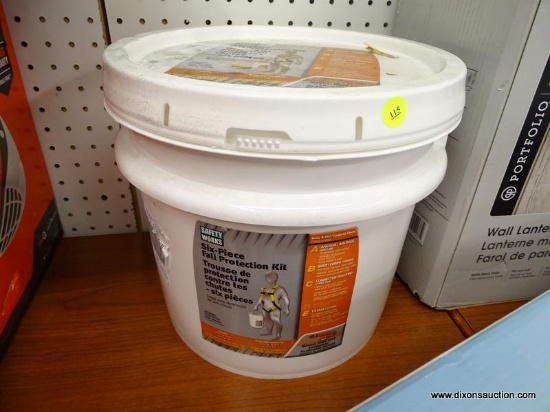 (R6) SAFETYWORKS FALL PROTECTION KIT; MODEL #10095901. WORKMAN FALL PROTECTION KIT, PORTABLE,