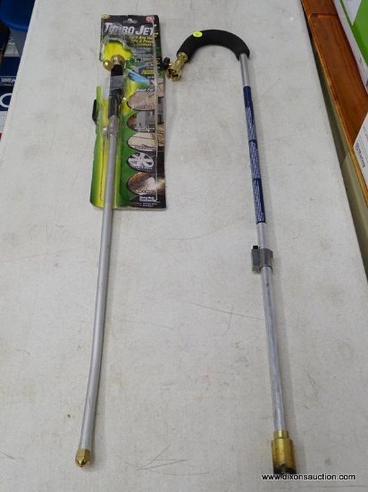 (R6) 2 PC. LOT; BERNZOMATIC JT850 PROPANE ATTACHMENT & TURBOJET POWER WASH ATTACHMENT.