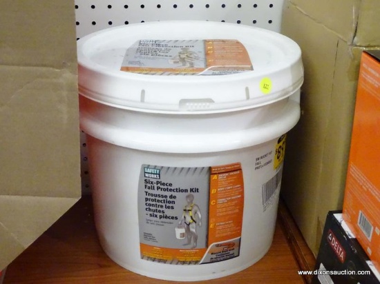 (R6) SAFETYWORKS FALL PROTECTION KIT; MODEL #10095901. WORKMAN FALL PROTECTION KIT, PORTABLE,