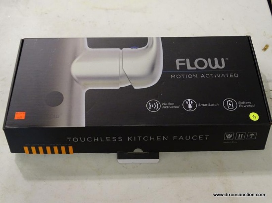 (R5) BIO BIDET FLOW MOTION SENSOR KITCHEN FAUCET; BRUSHED NICKEL. COMES IN ORIGINAL BOX, MAY BE