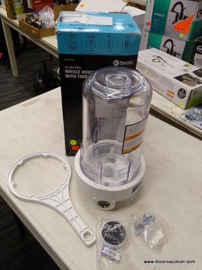 (BWALL) AO SMITH WATER FILTER; AO-WH-PREL SINGLE-STAGE 4-GPM MECHANICAL FILTRATION WHOLE HOUSE WATER