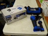 (R6) KOBALT 5-IN 24-VOLT MAX CORDLESS ANGLE GRINDER; MODEL #0790025. COMES WITH BAG, HANDLE & (2)