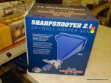 (R6) MARSHALLTOWN SHARPSHOOTER 2.1 HOPPER GUN, MODEL #SS21. COMES IN ORIGINAL BOX, MAY BE MISSING OR