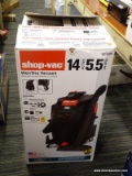 (R6) SHOP-VAC 14-GALLON 5.5-HP PORTABLE WET/DRY SHOP VACUUM; MODEL #1010708. COMES WITH ORIGINAL