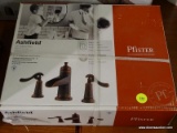 (R6) PFISTER ASHFIELD RUSTIC BRONZE 2-HANDLE WIDESPREAD WATERSENSE BATHROOM SINK FAUCET; MODEL