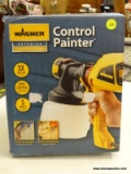 (R6) WAGNER CONTROL PAINTER HANDHELD HVLP PAINT SPRAYER; MODEL #0520112. OPEN BOX, HAS BEEN USED.