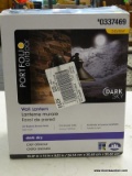 (R6) PORTFOLIO DOVRAY OIL-RUBBED BRONZE DARK SKY MEDIUM BASE OUTDOOR WALL LIGHT; MODEL #FS130125-28.