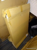 (R1) CAMBRIDGE ABOVE FRIDGE CABINET; LIGHT GREYISH WOOD GRAIN FINISH ABOVE FRIDGE CABINET. ASSEMBLY
