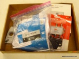(R5) TRAY LOT TO INCLUDE; HONEYWELL HOME NON-PROGRAMMABLE THERMOSTAT, POWERSHOT 5700M STAPLE GUN,