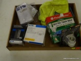 (R5) TRAY LOT TO INCLUDE; (2) POWER CAPS 3550, FLUIDMASTER UNIVERSAL TOILET SEAL 7530, WOODS PRO