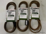 (R5) 3-PACK TROY-BILT MTD DRIVE BELTS; 50