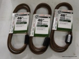 (R5) 3-PACK TROY-BILT MTD DRIVE BELTS; 46