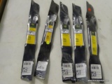 (R5) LOT OF (5) JOHN DEERE LAWN MOWER BLADES; 22-IN. MODEL #GX23522. ALL BRAND NEW.
