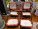 (R5) SET OF USED CRAFTSMAN WORK LIGHTS; LOT INCLUDES 3 SET OF 2-EA LED WORK LIGHTS. ALL ARE USED AND