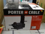 (R5) PORTER CABLE BENCHTOP SANDER; 4X8 IN 5 AMP BELT/DISC SANDER. MODEL #PCB420SA. COMES WITH A