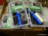 (R5) TRAY LOT OF PAINT ROLLERS; LOT CONTAINS 4- WHIZZ APPLICATORS 4-IN CABINET AND DOORS FOAM PAINT