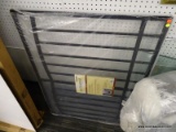 (BWALL) GATEHOUSE SECURITY BAR; 48-IN X 36-IN BLACK GIBRALTAR WINDOW SECURITY BAR. WELDED 1/2-IN X