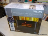 (R6) SCOTT LIVING 1500-WATT INFRARED QUARTZ CABINET ELECTRIC SPACE HEATER; MODEL #0857274. COMES IN