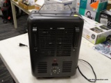 (R6) INTERTEK 1500-WATT UTILITY FAN UTILITY ELECTRIC SPACE HEATER; MODEL #DQ1711. 120V AC, 60HZ.
