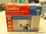 (R6) OATEY 38529 QUADTRO WASHING MACHINE OUTLET BOX; COPPER SWEAT TAIL PIECE, 1/4