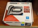 (R6) ARROW CORDLESS STAPLE GUN; MODEL #T50DCD, SERIAL #XX0519. HOLDS UP TO 150 STAPLES. COMES IN