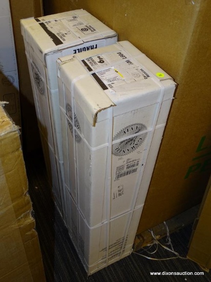 (R2) PAIR OF SUPERVENT CHIMNEY PIPES; 2 PIECE LOT OF INSULATED, DOUBLE WALL, STAINLESS STEEL CHIMNEY