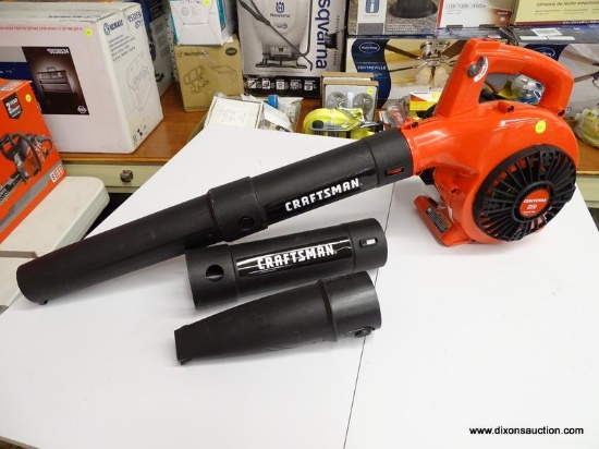 (BWALL) CRAFTSMAN B210 25-CC 2-CYCLE 200-MPH HANDHELD GAS LEAF BLOWER. ITEM # 1028249 MODEL #